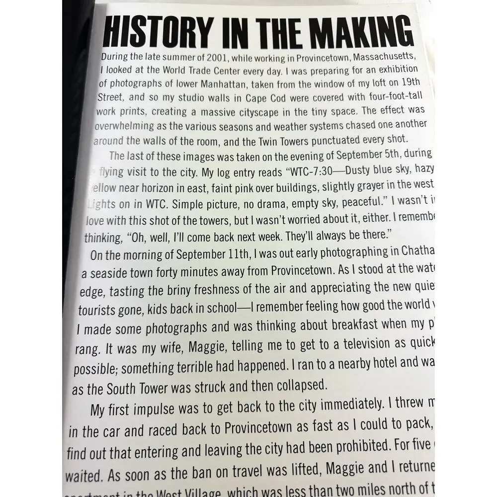 Aftermath World Trade Center Archive Joel Meyerowitz 2006 Phaidon Hardcover 9/11